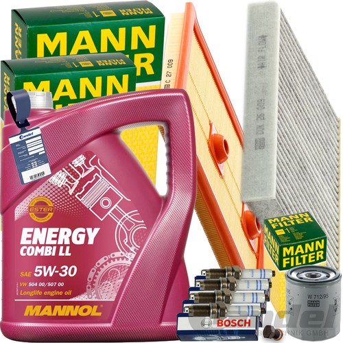 Mann inspektionspaket 1x5l - mann, inspektionspaket+1x5l