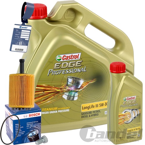 Bosch ölfilter castrol 5w30 - bosch,