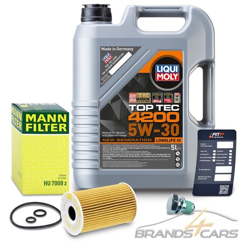 Mann ölfilter liqui moly - mann, Ölfilter+5l
