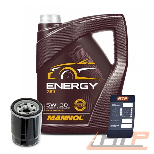 ölfilter 5w 30 für - 5l, 5w-30