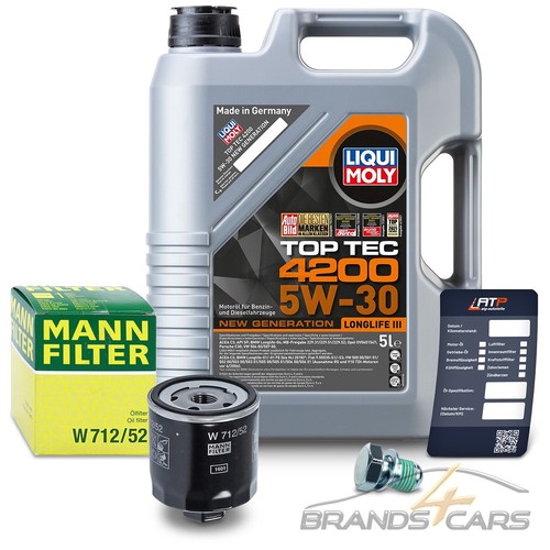 Mann ölfilter liqui moly - Ölfilter+5l,