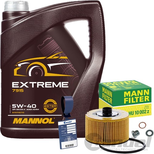 Mann ölfilter mannol - mann, Ölfilter+5l