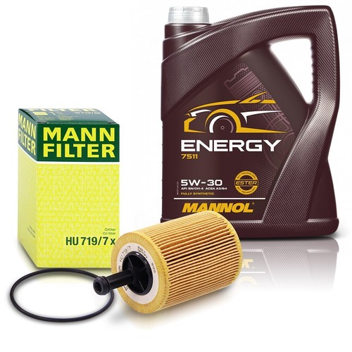 Mann ölfilter motoröl - mann, +5l