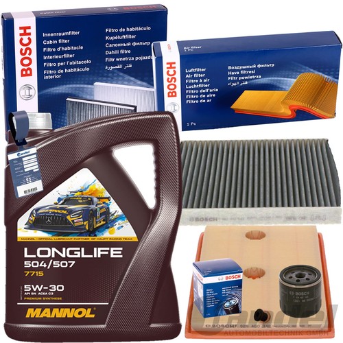 Bosch filterset mannol - filterset+mannol, 5w30