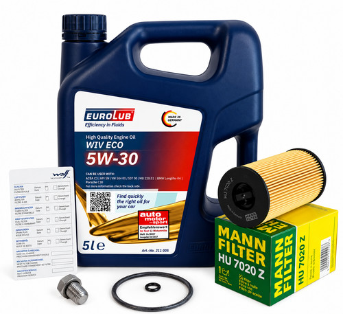 Mann ölfilter 30 für - mann, 5w-30