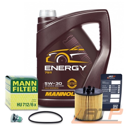 Mann ölfilter 5w 30 für - +, 5w-30