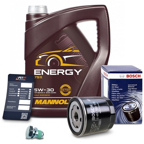 Bosch ölfilter mannol - Ölfilter, +5l