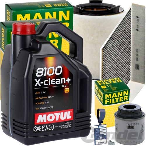 Mann inspektionspaket motul - mann,