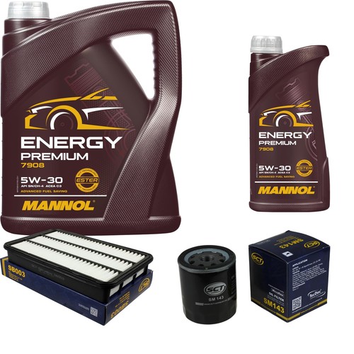 ölwechsel set mannol - Ölwechsel, 6l