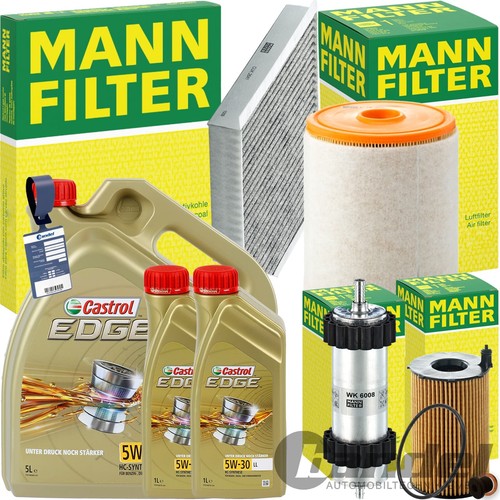 Mann inspektionspaket castrol - mann, inspektionspaket+castrol
