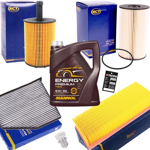 Inspektions paket filter set - paket,