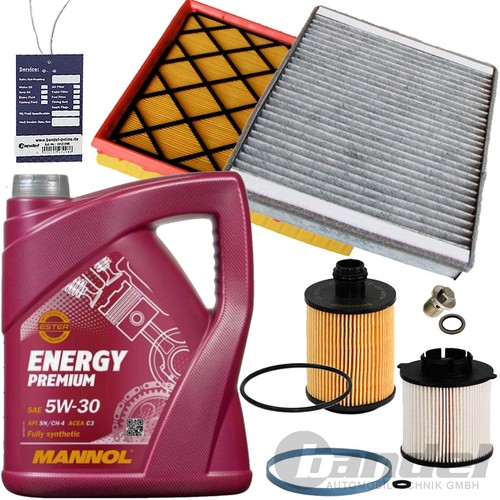 Filter set inspektionspaket - filter-set, inspektionspaket+5l
