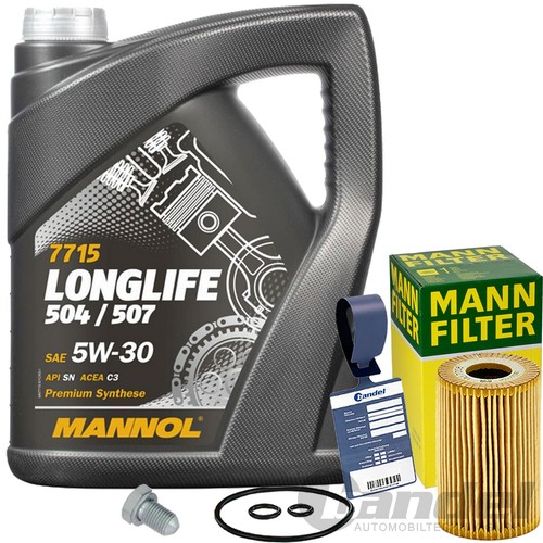 Mann ölfilter mannol 5w - mann,
