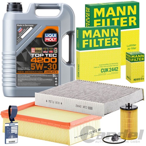 Mann inspektionspaket mannol - mann, inspektionspaket+mannol