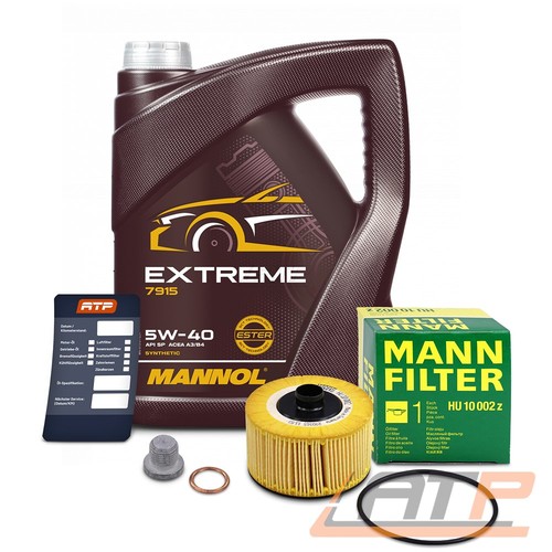 Mann ölfilter 5w 40 - +, 5l