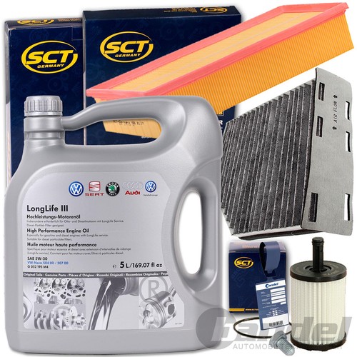 Filterset inspektionspaket - filterset, inspektionspaket+5l