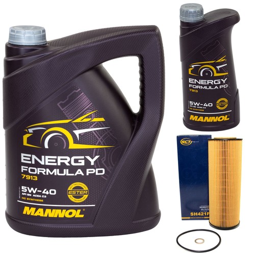 Motoröl set mannol 6 - motoröl,