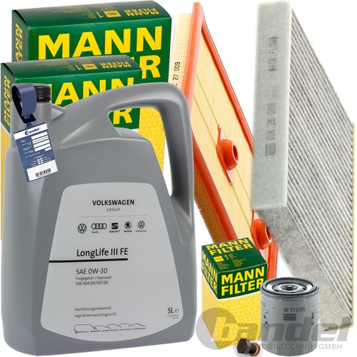 Mann inspektionspaket - mann, inspektionspaket+5l