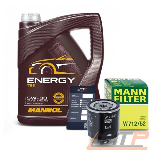 Mann ölfilter 5w 30 - +, 5w-30
