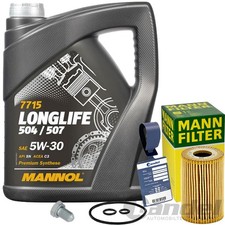 MANN ÖLFILTER + MANNOL 5W-30