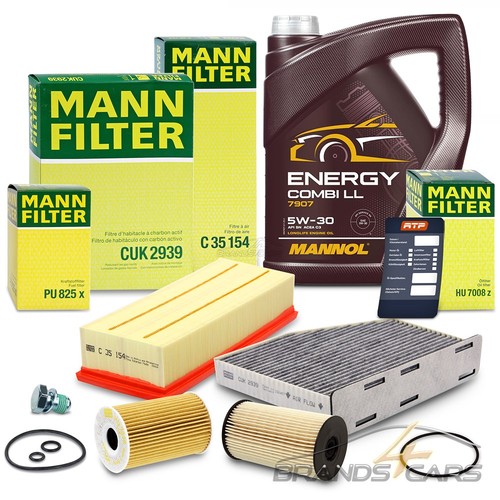Mann inspektionspaket 5l - mann, +5l
