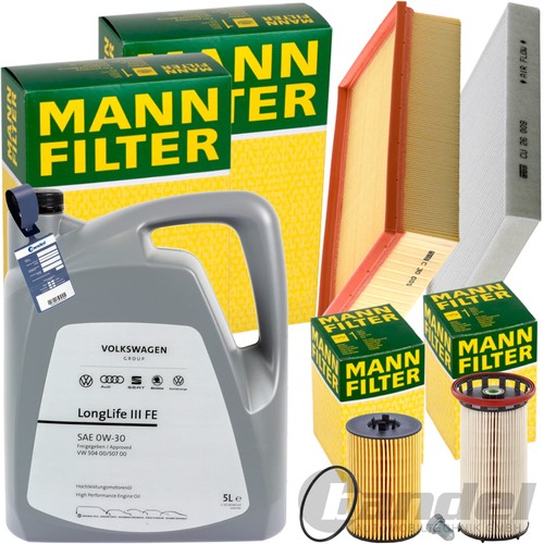 Mann inspektionspaket - mann, inspektionspaket+5l