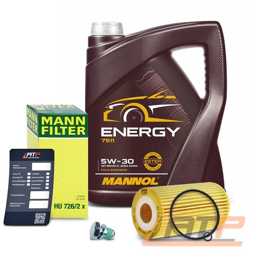 Mann ölfilter 5w 30 - 5l, fÜr