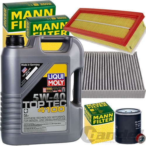 Mann filter filterset - filter, filterset+liqui