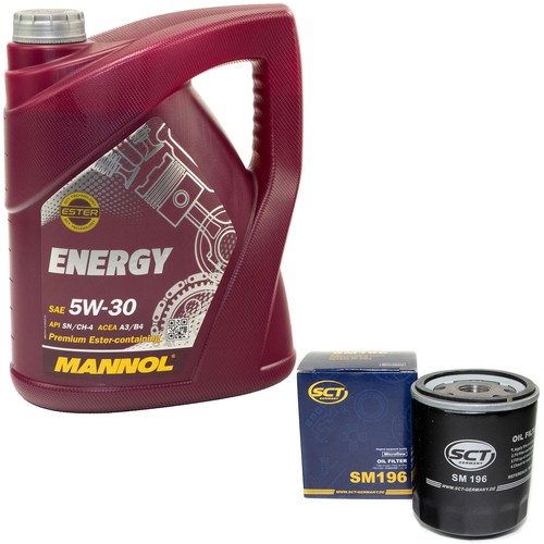 Motoröl set liter - set, 5