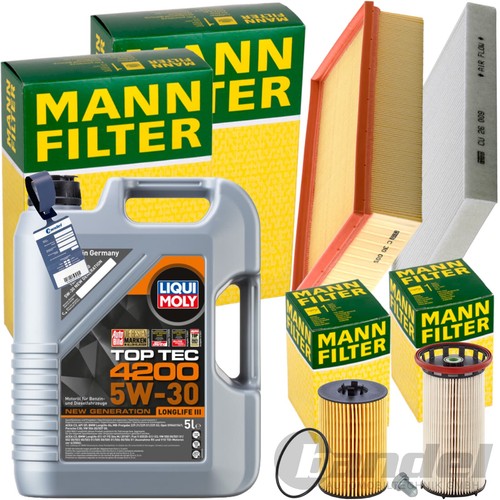 Mann inspektionspaket liqui - inspektionspaket+5l,