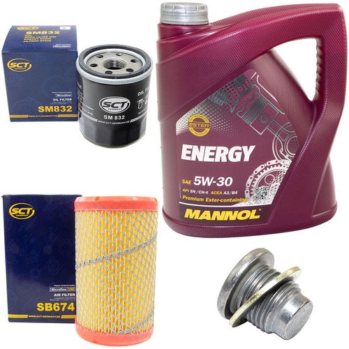 Motoröl filter set - motoröl, 4