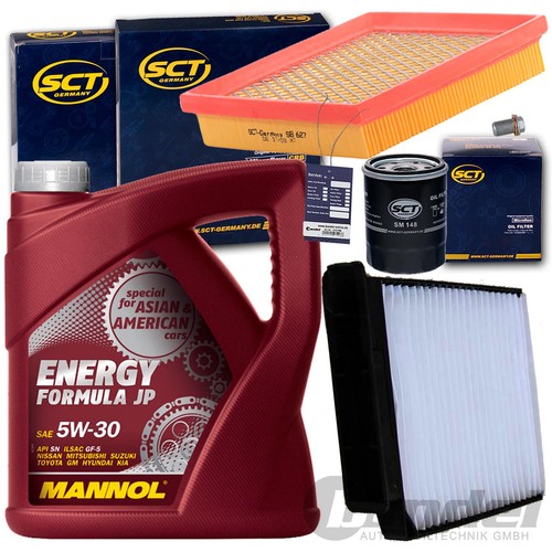 Filterset satz mannol - satz+mannol, 5w30