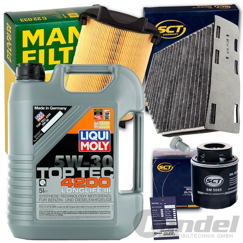 Filterset liqui moly 5w30 - moly, Öl