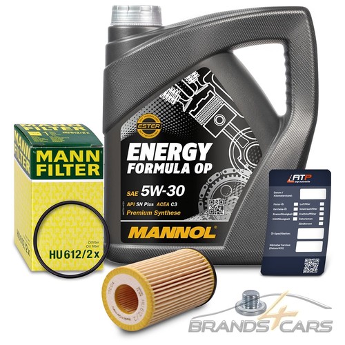 Mann ölfilter 5w - Ölfilter, +
