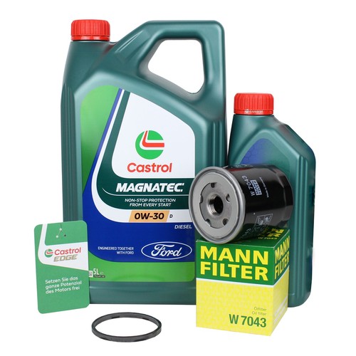 Mann ölfilter castrol - +6l,